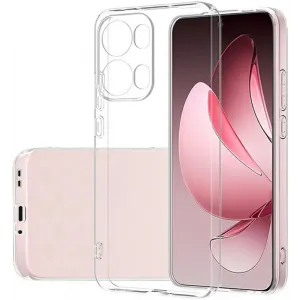 Phonesta Ultra-Thin Silikon Back Cover Hülle für Oppo Reno13 Pro - Transparent