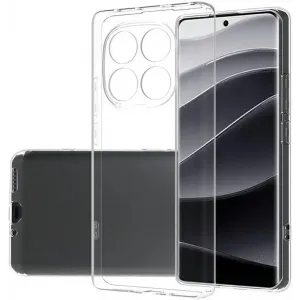 Phonesta Ultra-Thin Silikon Back Cover Hülle für Xiaomi Redmi Note 14 Pro 5G / Xiaomi Poco X7 - Transparent