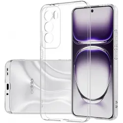 Phonesta Ultra-Thin Silikon Back Cover Hülle für Oppo Reno12 Pro - Transparent