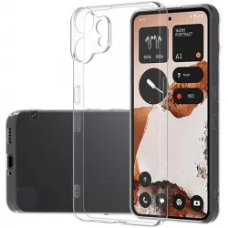 Phonesta Ultra-Thin Silikon Back Cover Hülle für Nothing CMF Phone 2 Pro - Transparent