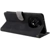 Phonesta Vintage Skin Book Wallet Klapphülle für OnePlus 13R - Schwarz 3