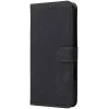 Phonesta Vintage Skin Book Wallet Klapphülle für OnePlus 13R - Schwarz 5