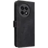 Phonesta Vintage Skin Book Wallet Klapphülle für OnePlus 13R - Schwarz 6