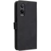 Phonesta Vintage Skin Book Wallet Klapphülle für OnePlus Nord CE 4 Lite - Schwarz 7