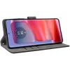 Phonesta Vintage Skin Book Wallet Klapphülle für Motorola Edge 50 / Edge 50 Pro - Schwarz 3