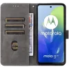 Phonesta Vintage Skin Book Wallet Klapphülle für Motorola Moto G04 / G04s / G24 / G24 Power / E14 - Braun 1