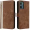 Phonesta Vintage Skin Book Wallet Klapphülle für Motorola Moto G05 / Moto E15 - Braun