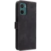 Phonesta Vintage Skin Book Wallet Klapphülle für Motorola Moto G05 / Moto E15 - Schwarz 8