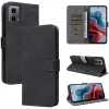 Phonesta Vintage Skin Book Wallet Klapphülle für Motorola Moto G45 / Moto G34 - Schwarz 8