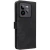 Phonesta Vintage Skin Book Wallet Klapphülle für Realme GT 7 Pro - Schwarz 8