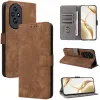 Phonesta Vintage Skin Book Wallet Klapphülle für HONOR 200 - Braun 5