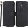 Phonesta Vintage Skin Book Wallet Klapphülle für HONOR 200 - Schwarz