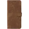 Phonesta Vintage Skin Book Wallet Klapphülle für Samsung Galaxy S24 FE - Braun 5
