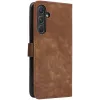 Phonesta Vintage Skin Book Wallet Klapphülle für Samsung Galaxy A55 - Braun 6