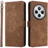 Phonesta Vintage Skin Book Wallet Klapphülle für Xiaomi Redmi 14C / Xiaomi Poco C75 - Braun