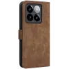 Phonesta Vintage Skin Book Wallet Klapphülle für Xiaomi 14T - Braun 7