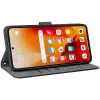 Phonesta Vintage Skin Book Wallet Klapphülle für Xiaomi 14T - Schwarz 2