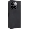 Phonesta Vintage Skin Book Wallet Klapphülle für Xiaomi 14T - Schwarz 7