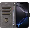 Phonesta Vintage Skin Book Wallet Klapphülle für Apple iPhone 16 Pro Max - Braun 1