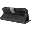 Phonesta Vintage Skin Book Wallet Klapphülle für Apple iPhone 16 Pro Max - Schwarz 3