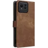 Phonesta Vintage Skin Book Wallet Klapphülle für Asus Zenfone 11 Ultra - Braun 6