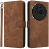 Phonesta Vintage Skin Book Wallet Klapphülle für Nothing Phone (3a) Pro - Braun
