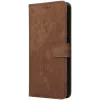 Phonesta Vintage Skin Book Wallet Klapphülle für Xiaomi Poco F7 Pro/F7 Ultra - Braun 7
