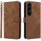 Phonesta Vintage Skin Book Wallet Klapphülle für Sony Xperia 1 VII - Braun