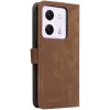 Phonesta Vintage Skin Book Wallet Klapphülle für Xiaomi Poco M7 Pro - Braun 7