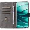 Phonesta Vintage Skin Book Wallet Klapphülle für Xiaomi Redmi Note 14 Pro 4G - Schwarz 2