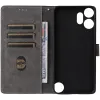 Phonesta Vintage Skin Book Wallet Klapphülle für Nothing CMF Phone 2 Pro - Schwarz 2