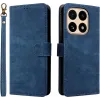 Phonesta Vintage Skin Book Wallet Klapphülle für Xiaomi 15T - Blau