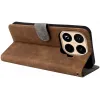 Phonesta Vintage Skin Book Wallet Klapphülle für Xiaomi 15T Pro - Braun 5