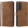 Phonesta Vintage Skin Book Wallet Klapphülle für OnePlus Nord 5 - Braun