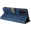 Phonesta Vintage Skin Book Wallet Klapphülle für OnePlus Nord CE5 - Blau 3