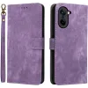 Phonesta Vintage Skin Book Wallet Klapphülle für OnePlus Nord CE5 - Lila 0