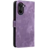 Phonesta Vintage Skin Book Wallet Klapphülle für OnePlus Nord CE5 - Lila 6