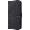 Phonesta Vintage Skin Book Wallet Klapphülle für OnePlus Nord CE5 - Schwarz 5
