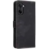 Phonesta Vintage Skin Book Wallet Klapphülle für OnePlus Nord CE5 - Schwarz 6