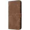 Phonesta Vintage Skin Book Wallet Klapphülle für Oppo A6 Pro - Braun 6