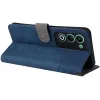 Phonesta Vintage Skin Book Wallet Klapphülle für Oppo A5/A5m - Blau 3