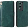 Phonesta Vintage Skin Book Wallet Klapphülle für Oppo A5/A5m - Grün 0
