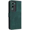 Phonesta Vintage Skin Book Wallet Klapphülle für Oppo A5/A5m - Grün 6