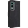 Phonesta Vintage Skin Book Wallet Klapphülle für Oppo A5/A5m - Schwarz 6