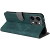 Phonesta Vintage Skin Book Wallet Klapphülle für Oppo Reno14 - Grün 3