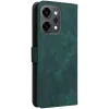 Phonesta Vintage Skin Book Wallet Klapphülle für Oppo Reno14 - Grün 6