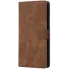 Phonesta Vintage Skin Book Wallet Klapphülle für Motorola Moto G56 - Braun 6