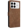 Phonesta Vintage Skin Book Wallet Klapphülle für Xiaomi Poco F8 Pro - Braun 8