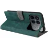 Phonesta Vintage Skin Book Wallet Klapphülle für Xiaomi Poco F8 Ultra - Grün 4