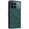 Phonesta Vintage Skin Book Wallet Klapphülle für Xiaomi Poco F8 Ultra - Grün 7